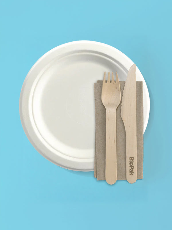 Disposable Cutlery & Plate Add-On (Per Person)