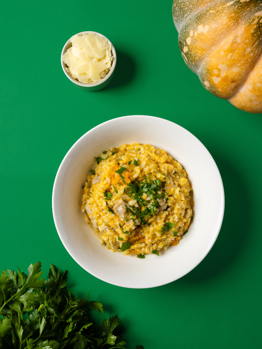 Chicken & Pumpkin Risotto