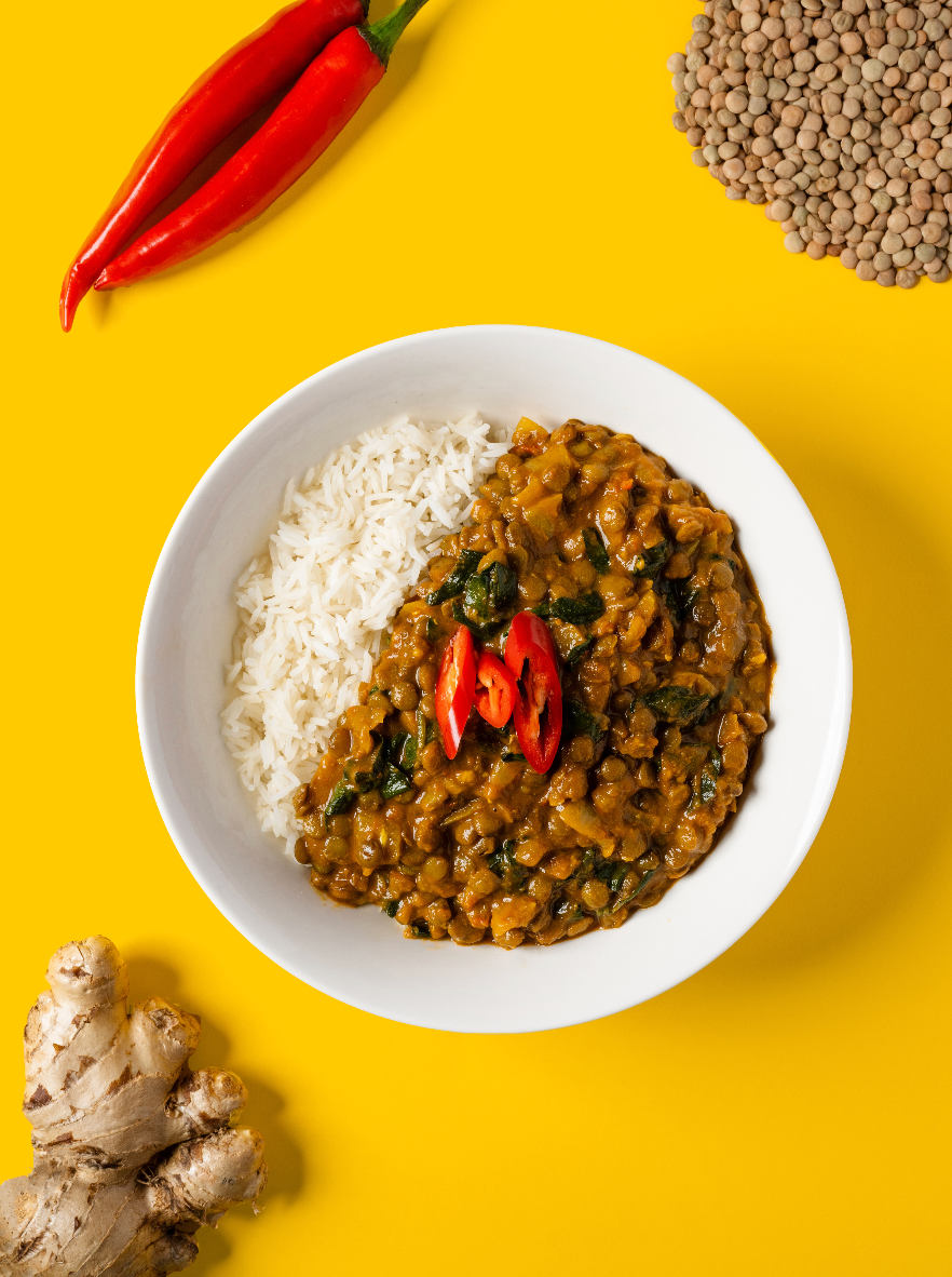Lentil & Spinach Dahl
